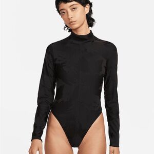 Nike Dri-Fit tech pack Black Long Sleeve Bodysuit. NWT size XL